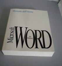 Microsoft word 2.0 usato  Italia