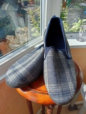 Mens blue check for sale  DARLINGTON