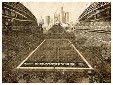 Seattle seahawks poster for sale  Lake Oswego