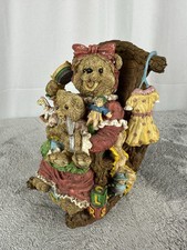Cadeira de balanço Bears cerâmica caixa de música mãe bebê "Let Me Be Your Teddy Bear" comprar usado  Enviando para Brazil