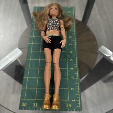 Muñeca Barbie WWE Superstars Carmella 2017 Mattel escala 12” 1/6 estampado leopardo segunda mano  Embacar hacia Argentina