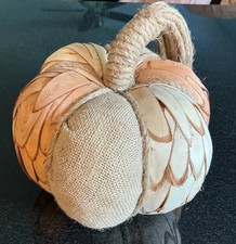 Burlap paper pumpkin for sale  Mansfield