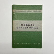 Herramientas de jardín con ruedas Sears Roebuck & Co década de 1930 era de la depresión manual de ventas segunda mano  Embacar hacia Mexico