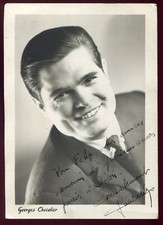 Autographe georges chevalier d'occasion  Dijon