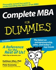 Complete mba dummies for sale  Denver