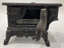 Fogão a lenha vintage ATQ mini ferro fundido crescente comprar usado  Enviando para Brazil