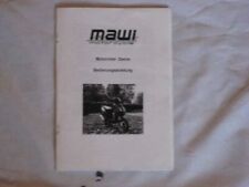 Mawi motorcycle handbuch gebraucht kaufen  Ellwangen (Jagst)