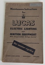 Genuine lucas lighting for sale  UK