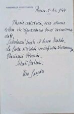 Collezione lettere autografe usato  Ovada