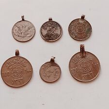 LOTE DE 6 MOEDAS ESTRELA DE DAVID JUDEU ISRAEL REI SALOMÃO DAVID ANTIGO comprar usado  Enviando para Brazil