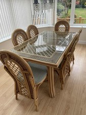 Cane chair dining for sale  MEXBOROUGH