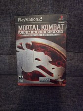 Mortal Kombat Armageddon Premium Edition PS2 Steel Book & Manual APENAS *Leia Desc, usado comprar usado Mortal Kombat Armageddon Premium Edition PS2 Steel Book & Manual APENAS *Leia Desc, usado comprar usado  Enviando para Brazil