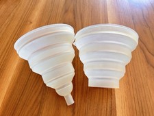 Set faltbaren silikontrichtern gebraucht kaufen  Hage