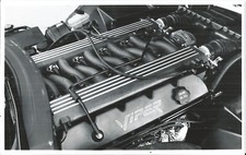 FOTOGRAFIA P/B DODGE VIPER RT/10 1992 ENGINE BAY comprar usado  Enviando para Brazil