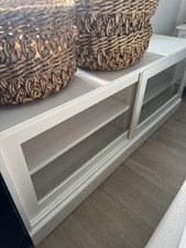 White ikea cabinet for sale  GODALMING