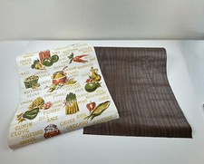 Papel adesivo vintage marca contato e CLOPLAY cozinha ervas e madeira padrão 18" comprar usado  Enviando para Brazil