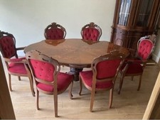 Italian mahogany dining for sale  DERBY