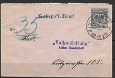 1894 rohrpost brief gebraucht kaufen  Leipzig