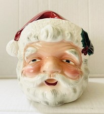 santa ceramic cookie jar for sale santa ceramic cookie jar for sale Huntsburg