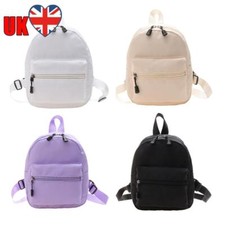 Mochila feminina de náilon cor sólida estilo Preppy mochila de viagem escolar comprar usado  Enviando para Brazil