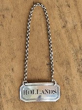 Hollands silver decanter for sale  PRENTON