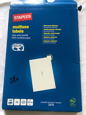 Staples etiketten inkjet gebraucht kaufen  Crivitz