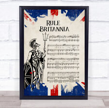 Rule britannia music for sale  UK