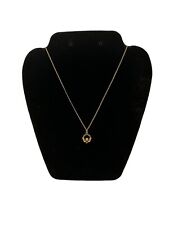 Pingente e corrente berloque ouro amarelo 375 (9k) IRISH CELTIC CLADDAGH 2g, usado comprar usado  Enviando para Brazil