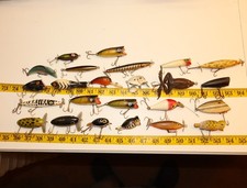 24 iscas de pesca vintage batedor e limpador, lote #1 comprar usado  Enviando para Brazil