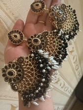 Earrings tikka set for sale  BIRMINGHAM