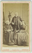 CDV Circa 1870. Familia Por Charles En Orléans. Mujer Con Coifa. comprar usado  Enviando para Brazil