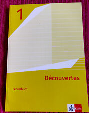 Decouvertes lehrerbuch . gebraucht kaufen  Erfurt
