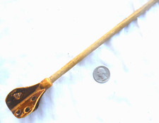 Batedor de ovos antigo incomum ou muddler de bebida com 4 lâminas de placa de fibra -Década de 1890? comprar usado  Enviando para Brazil