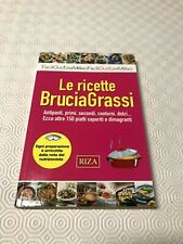 Libro ricette bruciagrassi usato  Castelnuovo del Garda