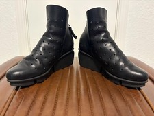 Trippen black perforated for sale  Dallas