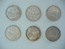 Pièces francs argent d'occasion Pièces francs argent d'occasion  Le Cannet