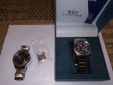 Herrenuhren festina 2 gebraucht kaufen  Hamburg