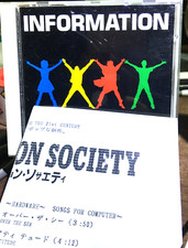 1988 INFORMATION SOCIETY 80s Dance/Early Japn Release! Limited Numbered L@@K!!! comprar usado  Enviando para Brazil