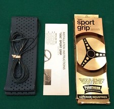 Vintage Sport Grip 500 Steering Wheel Cover #45 BLUE Porotherm Wrap NOS  na sprzedaż  Wysyłka do Poland