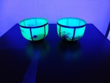 Uranium glass hand for sale  HERNE BAY