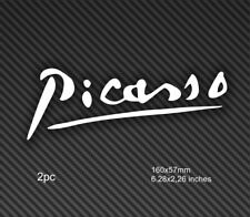 Adesivos Citroen Picasso, logotipo Picasso, adesivo, painel da carroceria, gráfico, comprar usado  Enviando para Brazil