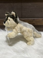 Pelúcia de pelúcia Fiesta Wolf quintal animais selvagens muito rara, usado comprar usado  Enviando para Brazil
