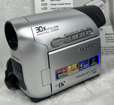 Filmadora Digital Samsung MiniDV 30x Zoom Óptico 1200x Digital SC-D263 NOVA SEM CAIXA comprar usado  Enviando para Brazil