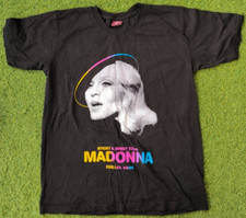Usado, Camiseta Madonna Sticky & Sweet Tour 2009 Israel Preta Versão 2 Tamanho M comprar usado  Enviando para Brazil