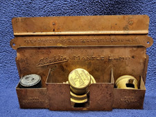 Lâmpada Aladdin Vintage ~ Limpador de Pavio Gerador de Correspondência ~ Suporte de Parede de Cobre comprar usado  Enviando para Brazil