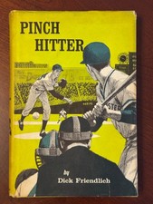 PINCH HITTER Dick Friendlich HcDj 1965 children's baseball sports story book, usado comprar usado  Enviando para Brazil