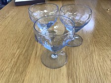 Blue tinted glass for sale  ILKESTON