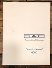 Sae model 8000 for sale  Portland