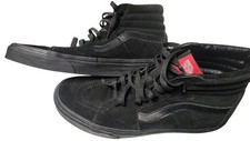 Tênis VANS Sk8-Hi couro preto unissex M10.5 W12 comprar usado  Enviando para Brazil
