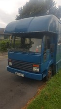 7.5 horsebox blue for sale  MIDDLEWICH